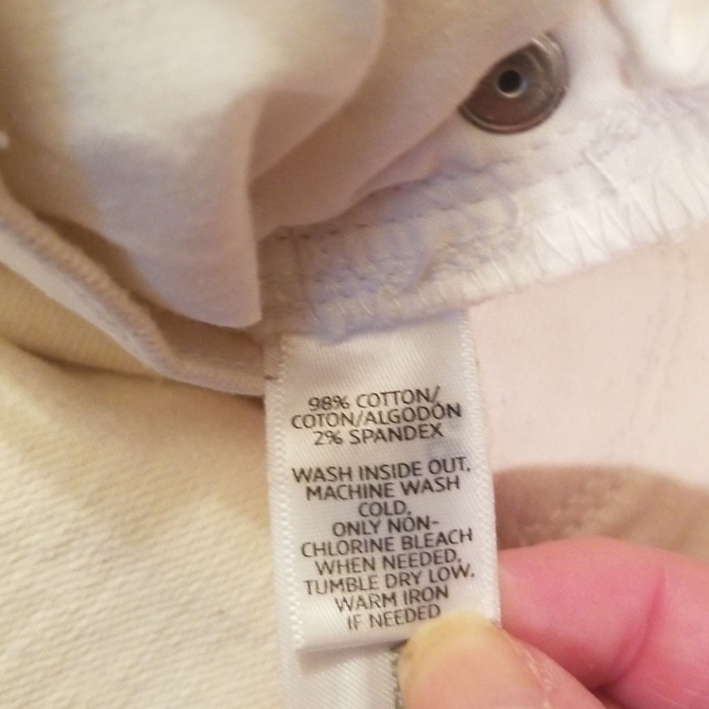 Loft size 4 off white jeans - Picture 4 of 6